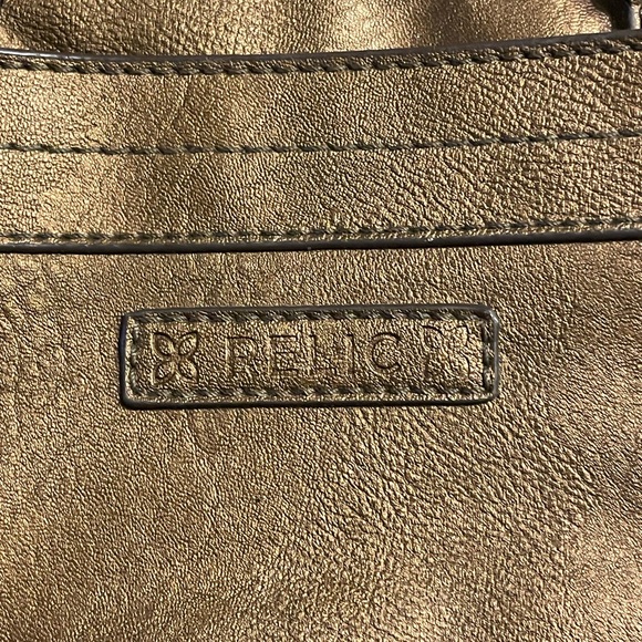 RELIC Rustic Faux Leather Adjustable Crossbody With Floral Design Beautiful - Picture 3 of 9